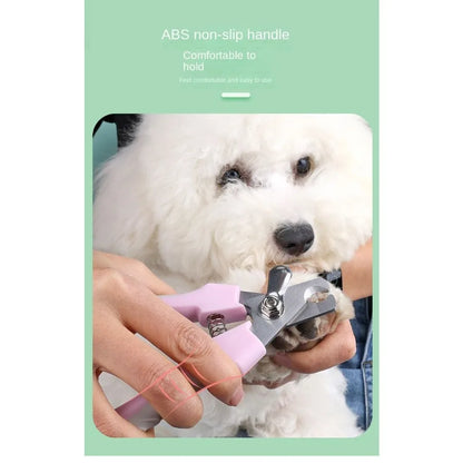 Dog Cat Pets Nail Clippers with Safety Lock