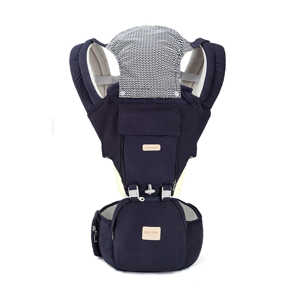 Insular Baby Carrier Front Facing Hipseat Kangaroo Ergonomic Baby Sling Carriers for Newborn Toddler Kids Loading Bear 20Kg