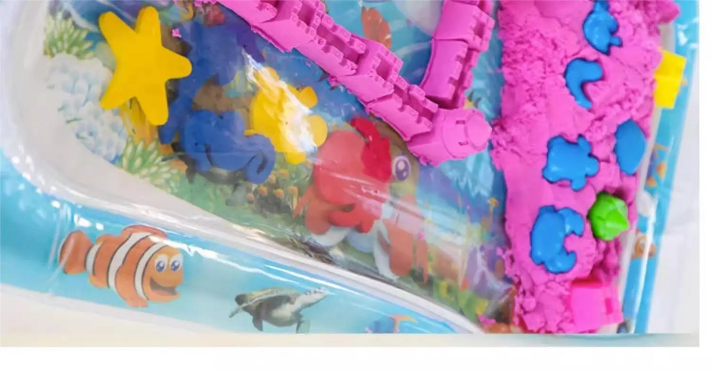 Tummy Time Water Play Mat   Inflatable Cushion 
 Baby Water Play Mat for Infants and Toddlers