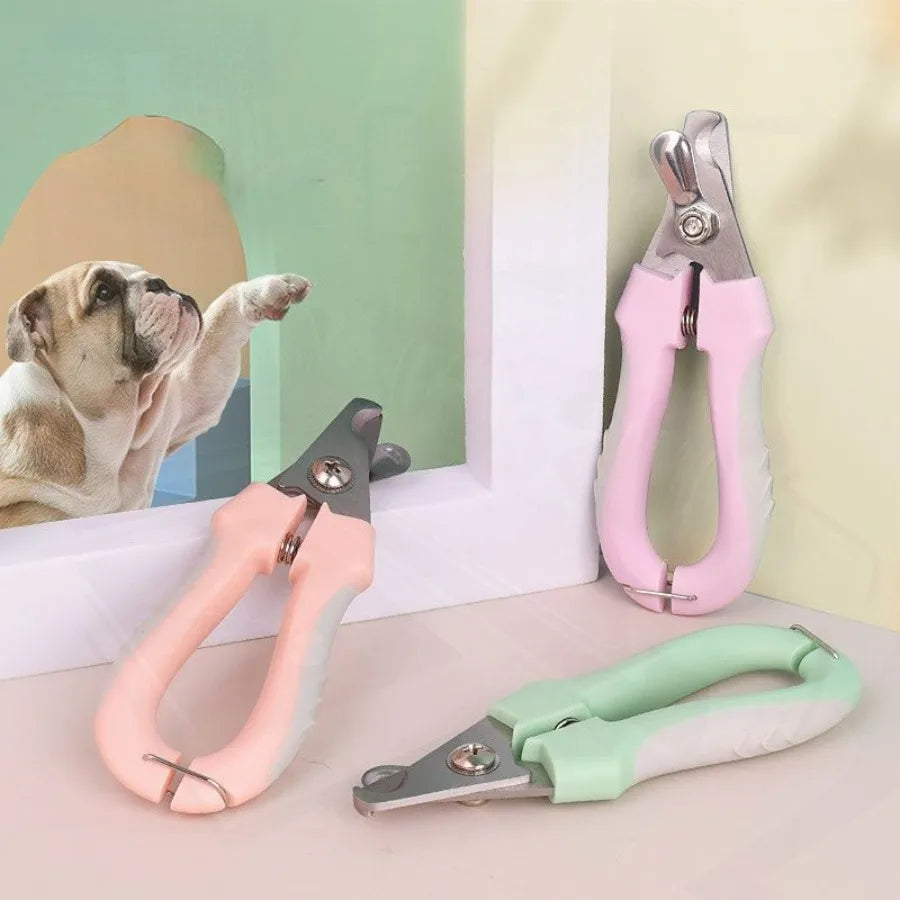 Dog Cat Pets Nail Clippers with Safety Lock