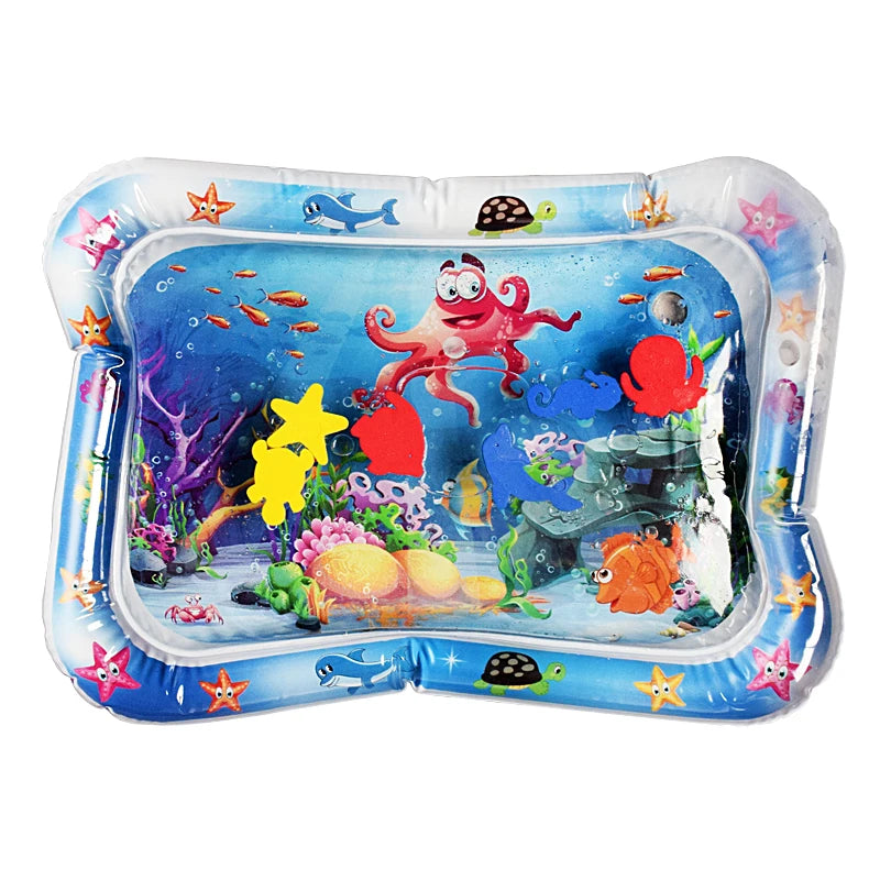 Tummy Time Water Play Mat   Inflatable Cushion 
 Baby Water Play Mat for Infants and Toddlers
