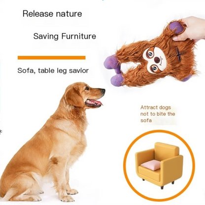 Dog Toys Bite Resistant, Plush, And Make Noise.