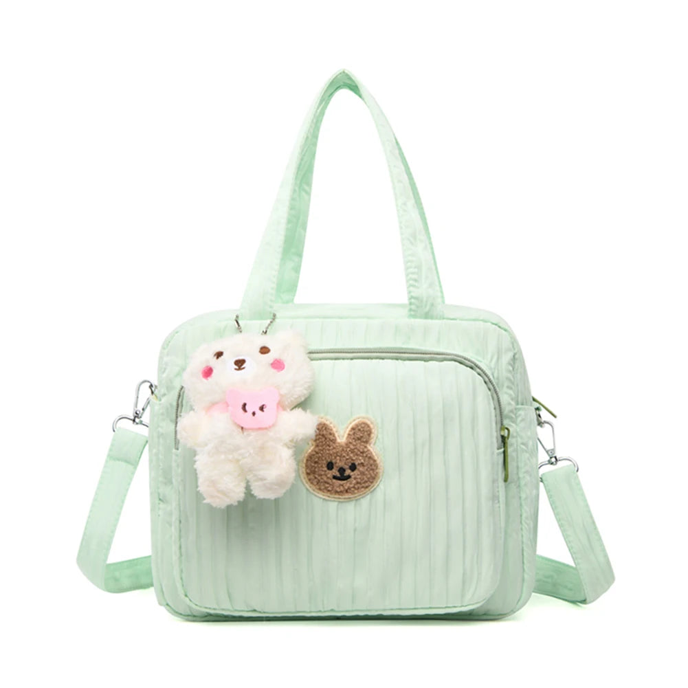 Large Capacity Baby Diaper Bags with Pendant