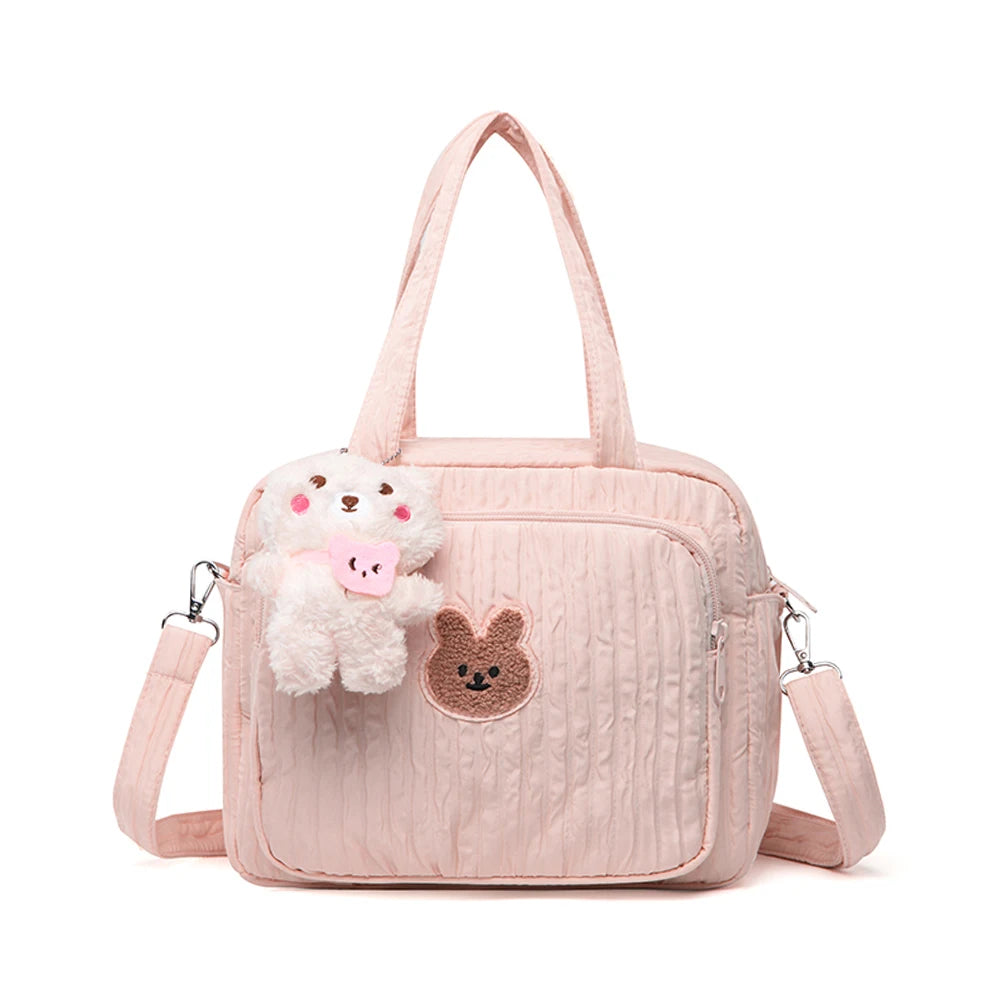 Large Capacity Baby Diaper Bags with Pendant