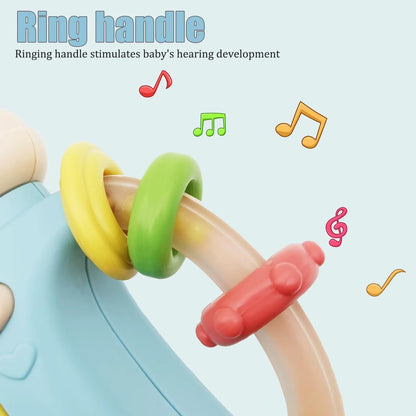 Baby 18M+Cute Bottle Illuminates Music Baby Ringing Soothing Toy Early Learning Education Toy Girl Baby Boy Birthday Gift Toy