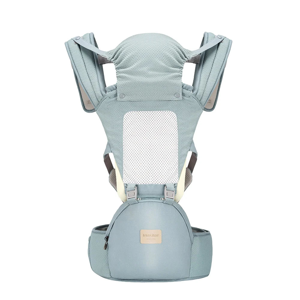 Insular Baby Carrier Front Facing Hipseat Kangaroo Ergonomic Baby Sling Carriers for Newborn Toddler Kids Loading Bear 20Kg