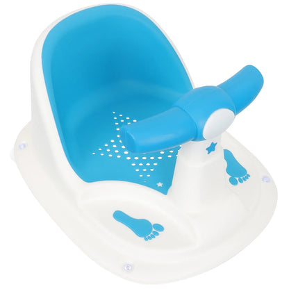 Baby Bath Seat Tub Chair with Suction Cups Stable PP TPE Material Bathtub Seats for 6 to 12 Months Toddler Shower Chairs Bright