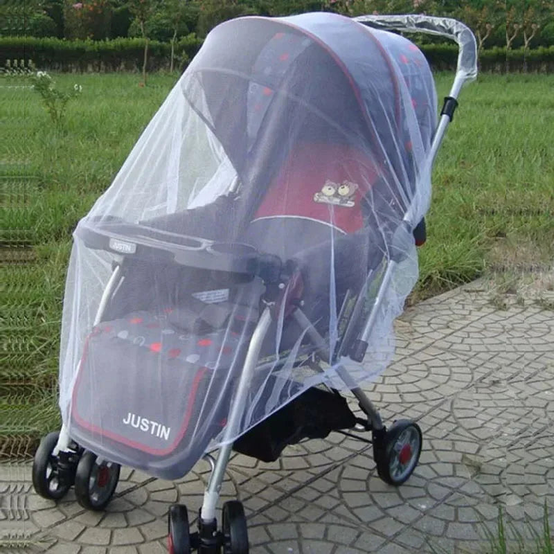Mosquito Net For Baby Stroller Summer Insect Shield Safe Protection Mesh Pram Accessories