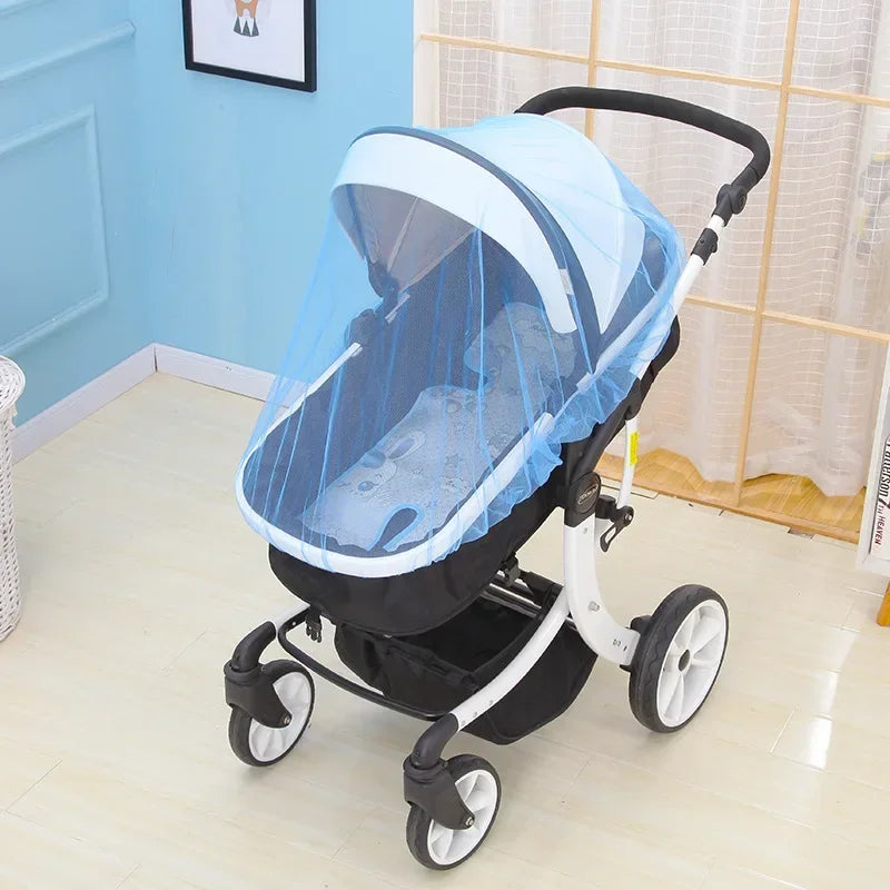 Mosquito Net For Baby Stroller Summer Insect Shield Safe Protection Mesh Pram Accessories